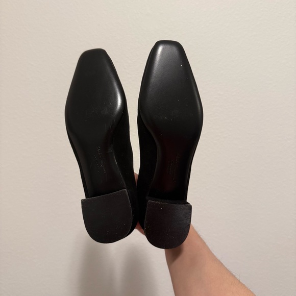 Black Salvatore Ferragamo Block Heels With Tassel Details Women’s Size 4.5 B - Picture 12 of 16
